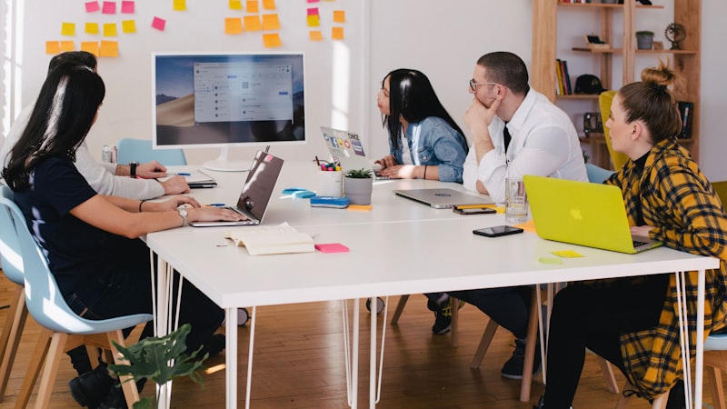 원격 근무와 화상 회의